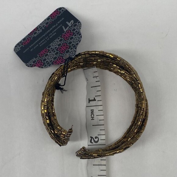 Paparazzi Jewelry Shooting Stars Brass Bracelet Item‎ 97 - Picture 8 of 9